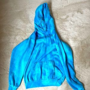 Blue Tie-Dye Sweatshirt